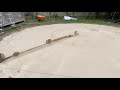 Leveling sand for install of an Intex 26x52 soft side above ground pool