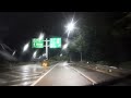 ASMR Highway Driving at Night in the Rain - Changwon to Seoul in Korea (No Talking, No Music)