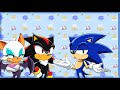 SONIC ANNOYS SHADOW ! | Sonic Shadow and Rouge Play Sonic World (FT Tails)