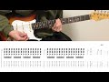 Bee Gees - Stayin' Alive (guitar cover with tabs & chords)