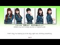 Nogizaka46 (乃木坂46) - Nandome no aozora ka? (何度目の青空か？) Kan Rom Eng Color Coded Lyrics