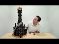 LEGO BARAD-DÛR REVIEW! Lord of the Rings Dark Tower Set 10333