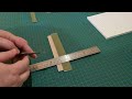 Bookbinding Project: making a thing to do another thing #bookbinding #diy