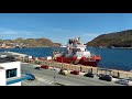 Cruise ship departs St. John's