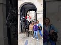 Kings guard 💂Super Sensational view of horse guard during kid's holiday!😍❤️🥰 #uk #london #funny #fyp