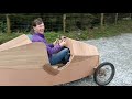 Finally The Wooden Car Prototype Works!! – and Sandra’s first go..