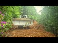 Ep4!!Amazing Video Big bulldozer LIEBHERR ORMAN Pushing Mountain To Make A New Road