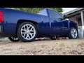 Chevy Silverado carven R  Cold start exhaust clip lowered