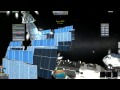 KSP - SpaceX Dragon docking with Zakat Station