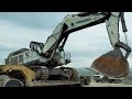 Transporting The 120 Tones Liebherr 984 Excavator