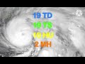 2012 Atlantic Hurricane Season Satellite