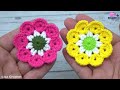 Crochet Flower Keychain for Handbags | Perfect for Beginners | Crochet Keychain