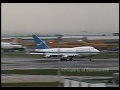 Syrian Arab Airlines Boeing 747SP YK-AHA at London Heathrow