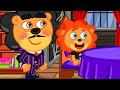 Lion Family | Cooking Challenge Me vs Grandma. Fantastic Easy Recipes & Cooking Tips | Cartoon