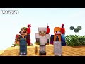 SOBREVIVEMOS 100 DIAS EM TRIO EM UM BLOCO NO MINECRAFT - O FILME