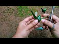 simple coconut leaves craft ideas/palm leaves craft ideas, easy craft