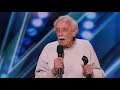 Andy Huggins: Senior Comedian Doesn't Let His Age Define His Dreams - America's Got Talent 2018