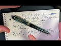 An Extra Fine Asvine V126 in Teal Acrylic • Fountain Pen Review