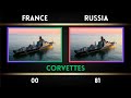 France vs Russia Military Power 2024 | Russia vs France power comparison #military #russia #france