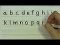 Write the Alphabet - English Handwriting for Kids