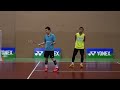 2v1 Badminton Defense Drill - Coach Kowi Chandra