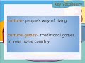 Cultural/Traditional Games from Around the World
