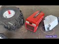 how to make tractor at home || Powerful tractor driven by DC motor ||