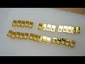 The amazing process of making a 100,000$ gold bar by melting 99.99% pure gold in Korea
