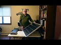 I'm Running on Sunshine! Harbor Freight Thunderbolt 100 watt Solar Panel Review.