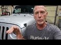 Jeep led headlights hwstar starry dragon eye install review watch the end #jk #offroad