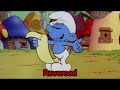 Smurf talking backwards in normal and reverse