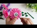 🌺Gerbera flowers made of chenille wire/Pipe Cleaner Flowers DIY