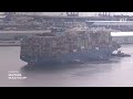 Containership that Hit Baltimore Bridge Refloated and Moved | WSJ News