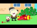 Back to School and Lesson about Sharing  🏁  Rich vs Broke Challenge by Wolfoo | Kids Videos