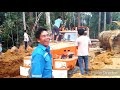 Proses pemuatan kayu loging 1 batang 25,48 kubik  ke #truck #nissan #tza520 #truckmania