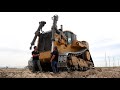 CAT D11R Dozers at Work - Deep Ripping with Fowler Brothers Farming!