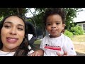 A DAY IN OUR LIVES AS PARENTS! Family Time, Day At The Park + Ice Cream Date!