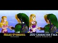Zelda Ocarina of Time Melee vs 3DS Characters | PC Port Comparison (SoH)