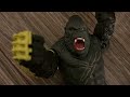 King Kong Vs Scar king￼| stop Motion toy battle (music credit in description)￼￼