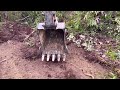 SKILL NUMBER ONE..! AMAZING OPERATOR SKILLS..EXCAVATOR WORKING VIDEO IN THE FOREST #excavatorvideo