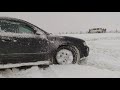 Audi A4 B6 1.8T Quattro JEEP Cherokee snow drift