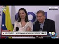 María Corina Machado dice tener pruebas de que Edmundo González ganó las elecciones en Venezuela