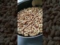 Frying peanuts