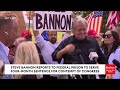 WATCH: Priest Says A Prayer For Steve Bannon Moments Before He Enters Federal Prison