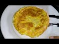 Omelete simples e rápido, sem óleo, em 7 minutinhos