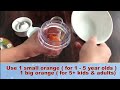 3 Cold Cough REMEDY ( for 1+ toddlers, kids & adults )