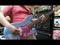 Fender Mexican P-bass, Lollar Pick Ups, GK 700RB