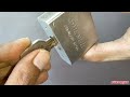 Many people don't know ! How to fix a padlock in 5 minutes