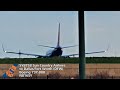 Sun Country Airlines 737 departure from Dallas Love Field