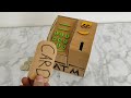 How to make ATM Machine using cardboard | How to Make Personal ATM Machine - Machine (No DC Motor)